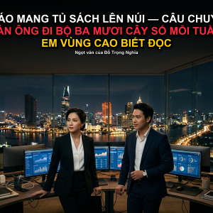 Thầy Giáo Mang Tủ Sách Lên Núi