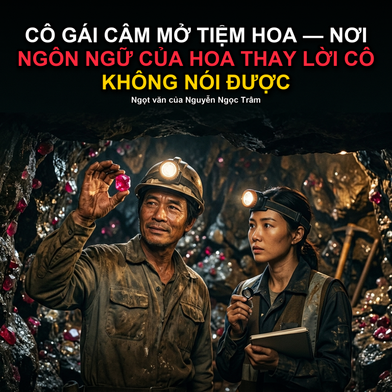 CÔ GÁI CÂM MỞ TIỆM HOA — NƠI NGÔN NGỮ CỦA HOA THAY LỜI CÔ KHÔNG NÓI ĐƯỢC