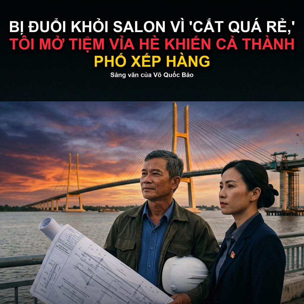Bị Đuổi Khỏi Salon, Tôi Mở Tiệm Vỉa Hè Khiến Thành Phố Xếp Hàng