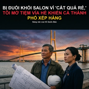 Bị Đuổi Khỏi Salon, Tôi Mở Tiệm Vỉa Hè Khiến Thành Phố Xếp Hàng