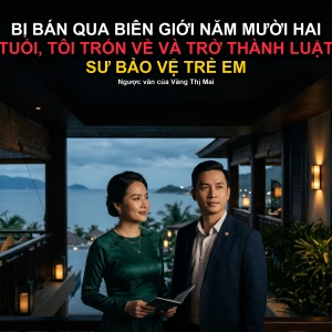 Bị Bán Qua Biên Giới, Tôi Thành Luật Sư Bảo Vệ Trẻ Em