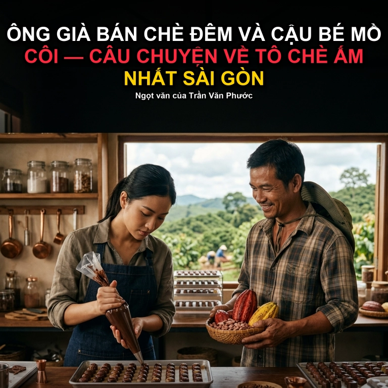 Ông Già Bán Chè Đêm Và Cậu Bé Mồ Côi – Tô Chè Ấm Nhất Sài Gòn