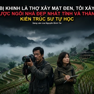 Bị Khinh Là Thợ Xây, Tôi Thành Kiến Trúc Sư Tự Học