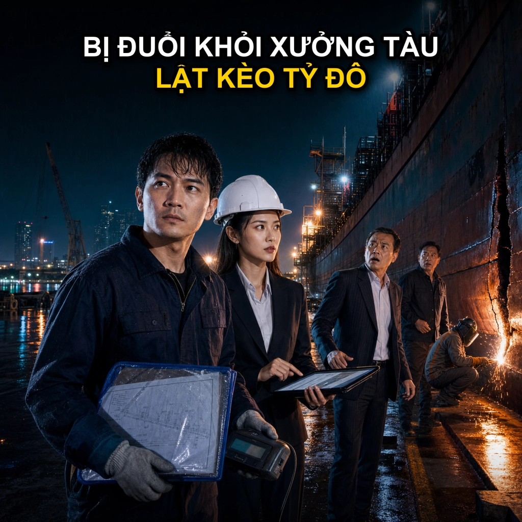 Bị Đuổi Khỏi Xưởng Tàu, Tôi Lật Sập Gói Thầu Nghìn Tỷ