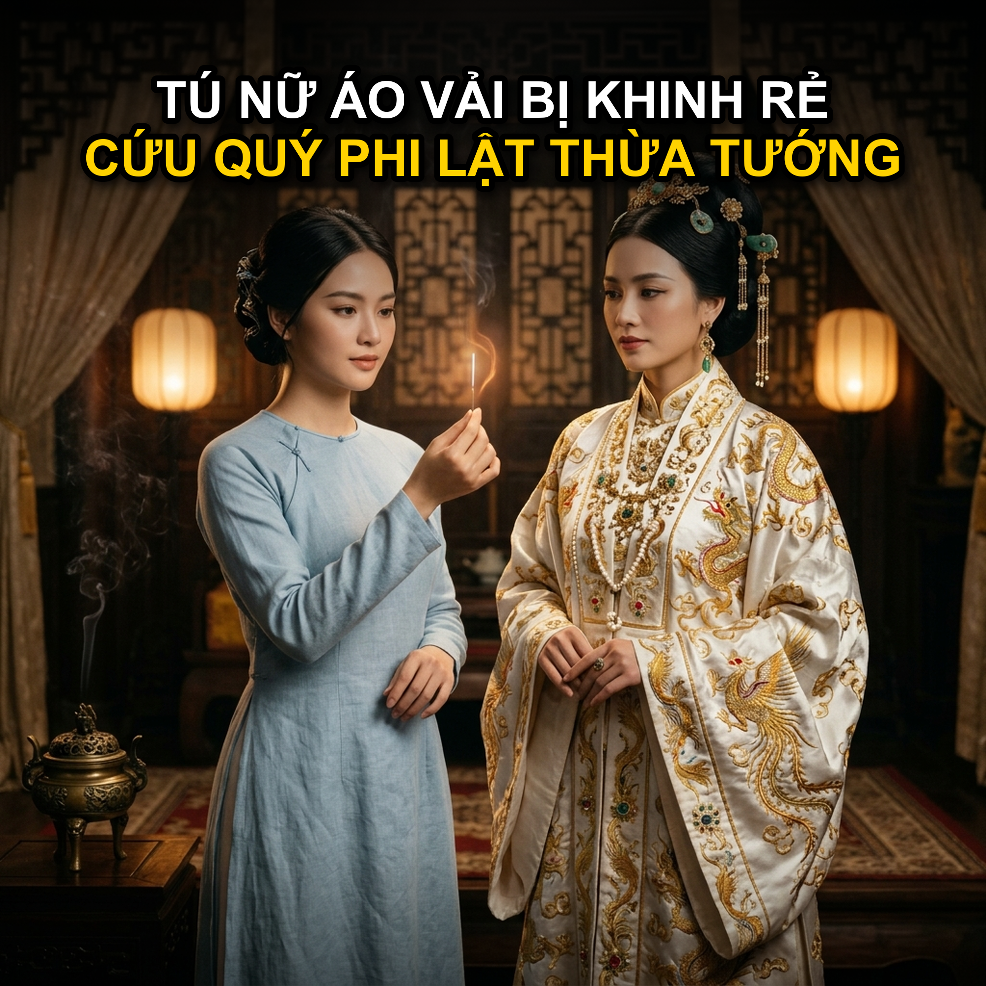 Tú Nữ Áo Vải Bị Cả Hậu Cung Khinh Rẻ, Một Tay Cứu Quý Phi Khiến Thừa Tướng Phủ Sụp Đổ