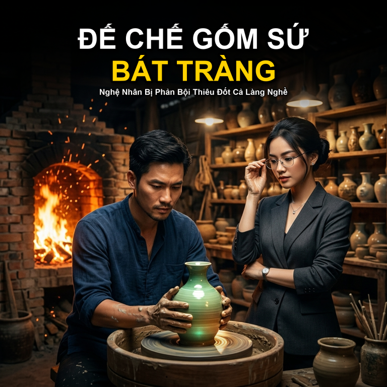 Đế Chế Gốm Sứ Bát Tràng: Nghệ Nhân Bị Phản Bội Thiêu Đốt Cả Làng Nghề