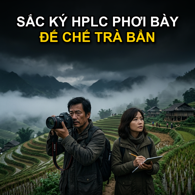 BỊ ĐUỔI KHỎI PHÒNG TRÀ THƯỢNG HẠNG, TÔI MỞ SẮC KÝ HPLC PHƠI BÀY SỰ THẬT VỀ ĐẾ CHẾ TRÀ BẨN