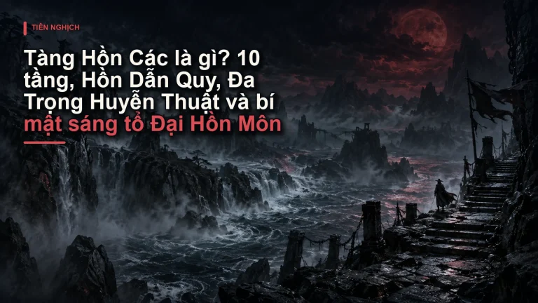 Tàng Hồn Các là gì? 10 tầng, Hồn Dẫn Quy, Đa Trọng Huyễn Thuật và bí mật sáng tổ Đại Hồn Môn