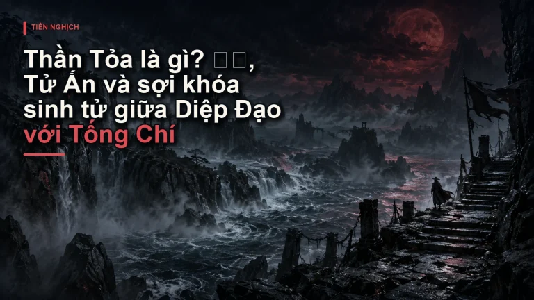 Thần Tỏa là gì? 神锁, Tử Ấn và sợi khóa sinh tử giữa Diệp Đạo với Tống Chí