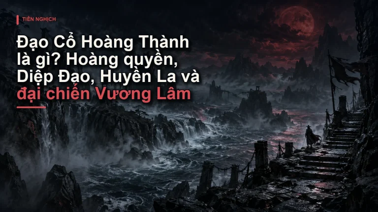Đạo Cổ Hoàng Thành là gì? Hoàng quyền, Diệp Đạo, Huyền La và đại chiến Vương Lâm