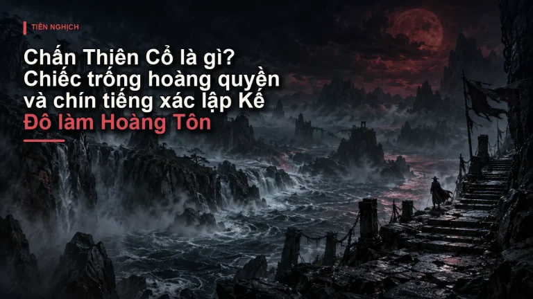 Chấn Thiên Cổ là gì? Chiếc trống hoàng quyền và chín tiếng xác lập Kế Đô làm Hoàng Tôn