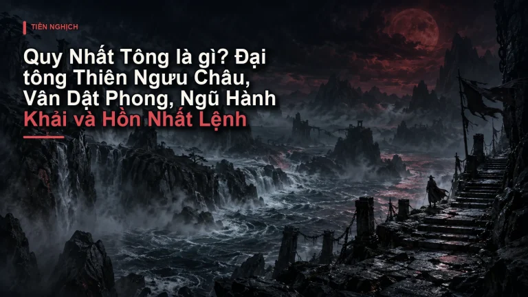 Quy Nhất Tông là gì? Đại tông Thiên Ngưu Châu, Vân Dật Phong, Ngũ Hành Khải và Hồn Nhất Lệnh