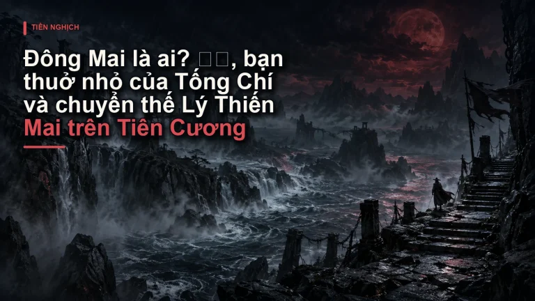 Đông Mai là ai? 东梅, bạn thuở nhỏ của Tống Chí và chuyển thế Lý Thiến Mai trên Tiên Cương
