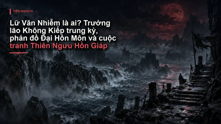 Lữ Văn Nhiễm là ai? Trưởng lão Không Kiếp trung kỳ, phản đồ Đại Hồn Môn và cuộc tranh Thiên Ngưu Hồn Giáp
