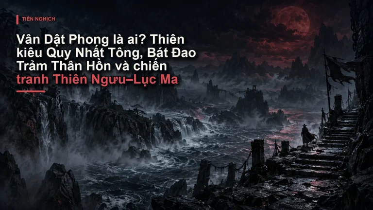Vân Dật Phong là ai? Thiên kiêu Quy Nhất Tông, Bát Đao Trảm Thân Hồn và chiến tranh Thiên Ngưu–Lục Ma