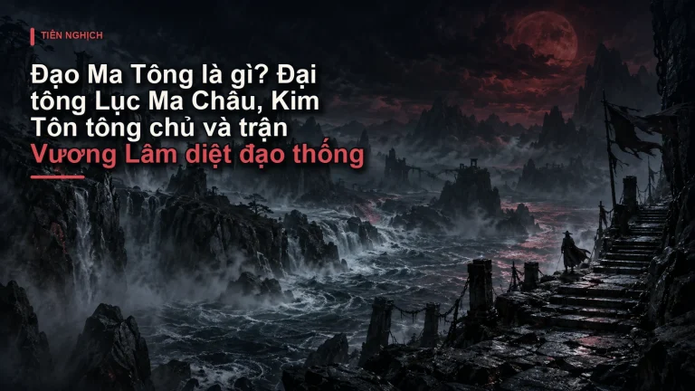 Đạo Ma Tông là gì? Đại tông Lục Ma Châu, Kim Tôn tông chủ và trận Vương Lâm diệt đạo thống
