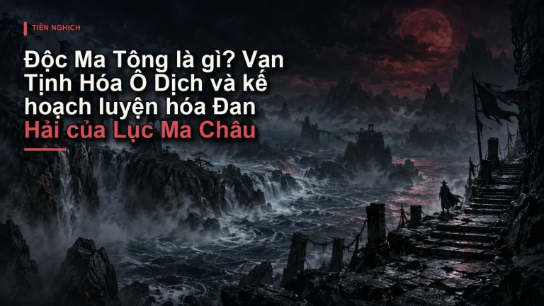 Độc Ma Tông là gì? Vạn Tịnh Hóa Ô Dịch và kế hoạch luyện hóa Đan Hải của Lục Ma Châu