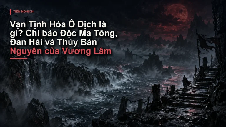 Vạn Tịnh Hóa Ô Dịch là gì? Chí bảo Độc Ma Tông, Đan Hải và Thủy Bản Nguyên của Vương Lâm