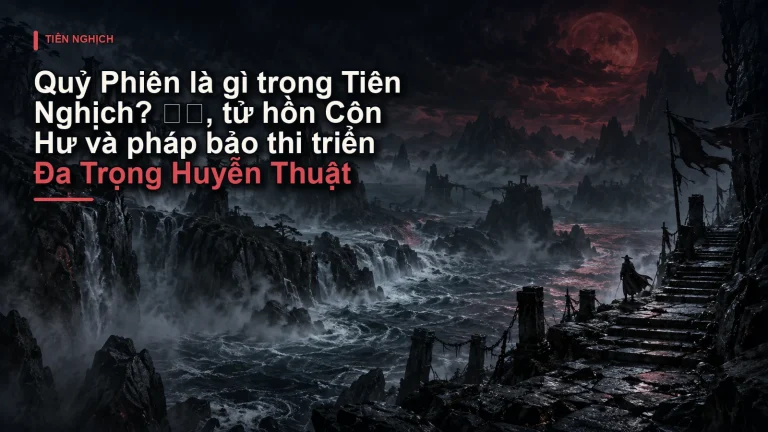 Quỷ Phiên là gì trong Tiên Nghịch? 鬼帆, tử hồn Côn Hư và pháp bảo thi triển Đa Trọng Huyễn Thuật