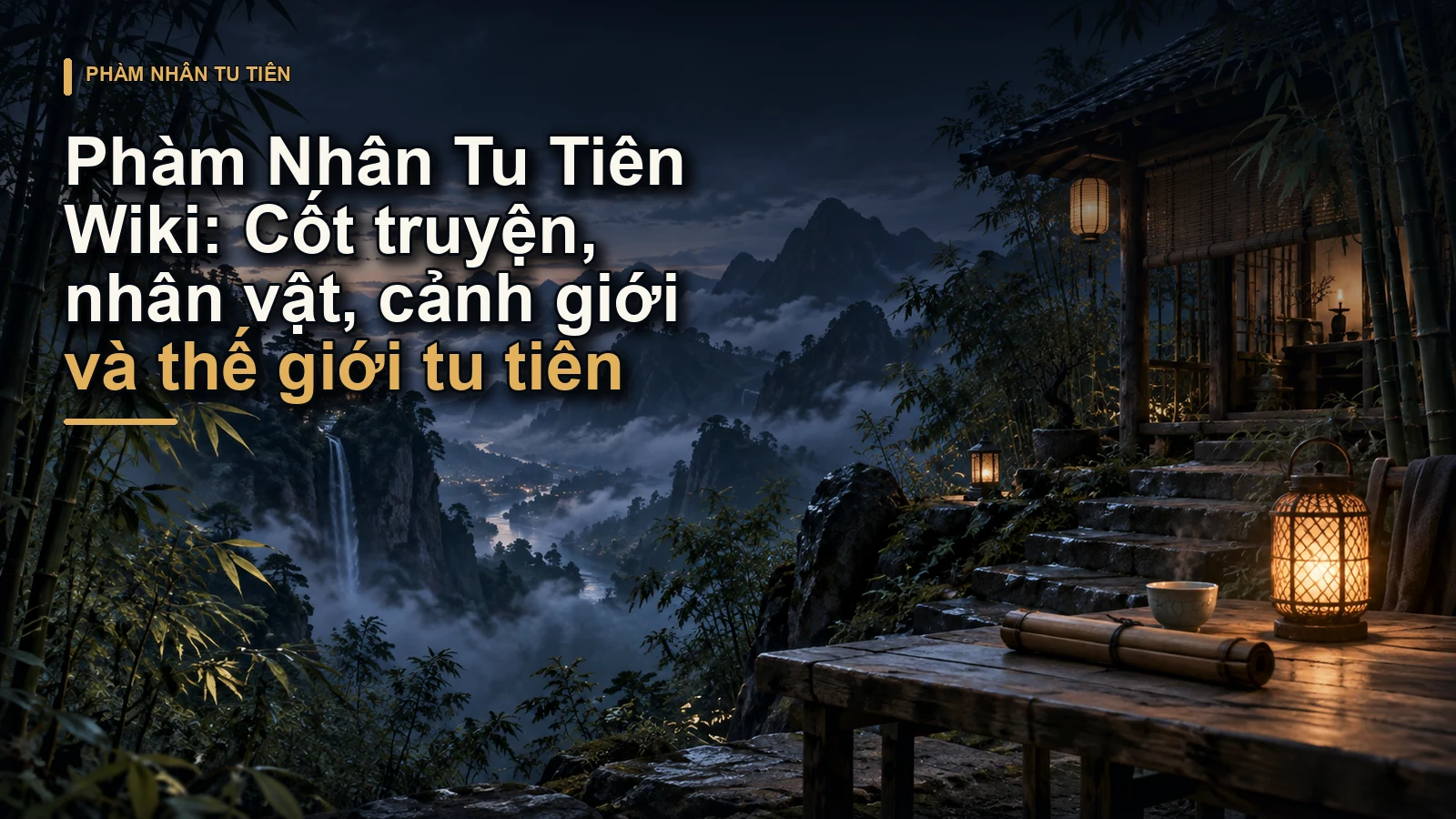 Phàm Nhân Tu Tiên Wiki: Cốt truyện, nhân vật, cảnh giới và thế giới tu tiên