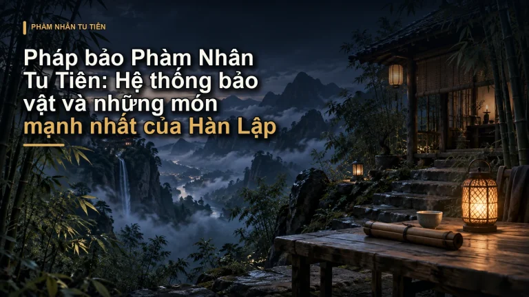 Pháp bảo Phàm Nhân Tu Tiên: Hệ thống bảo vật và những món mạnh nhất của Hàn Lập