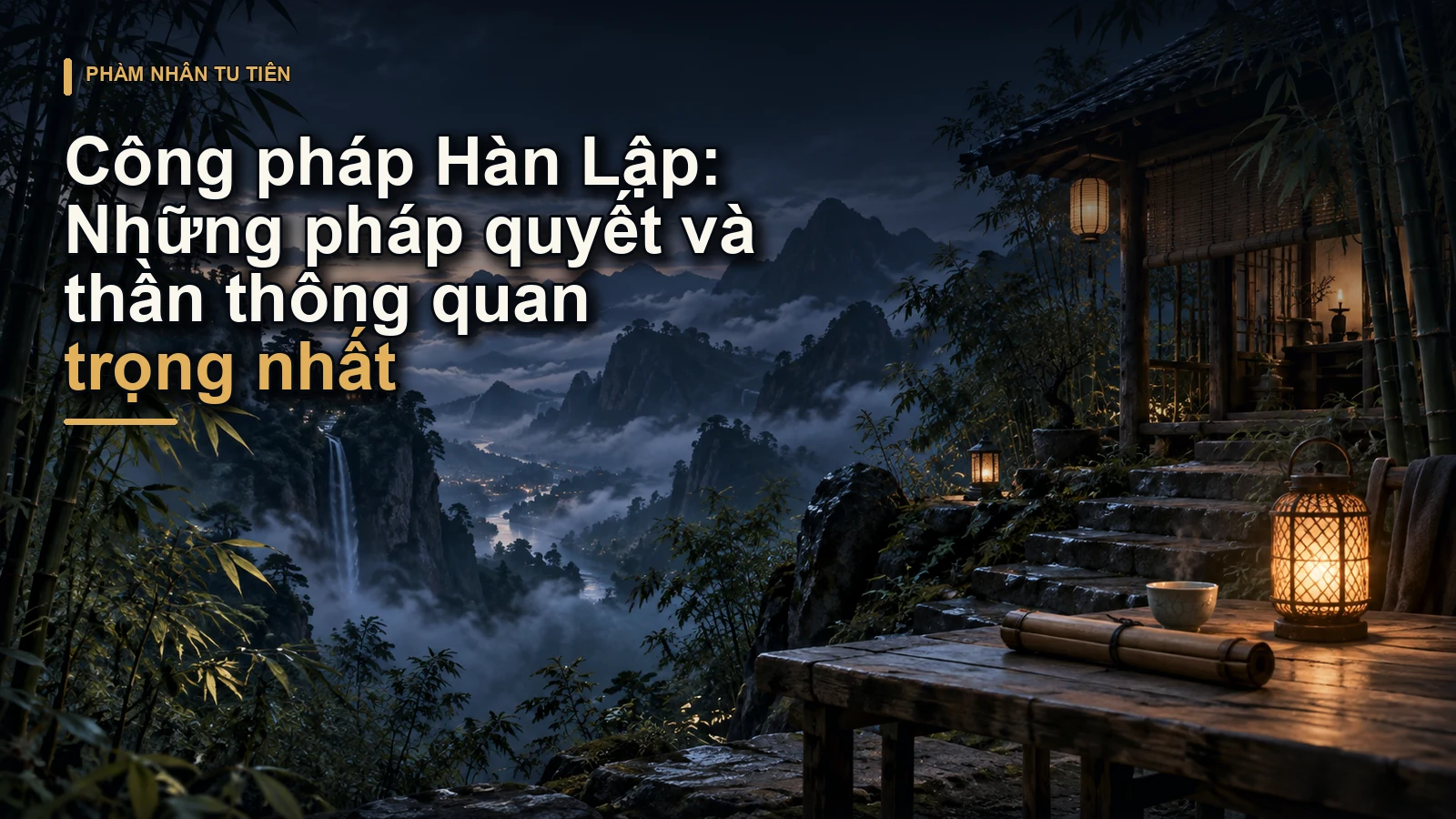 Công pháp Hàn Lập: Những pháp quyết và thần thông quan trọng nhất