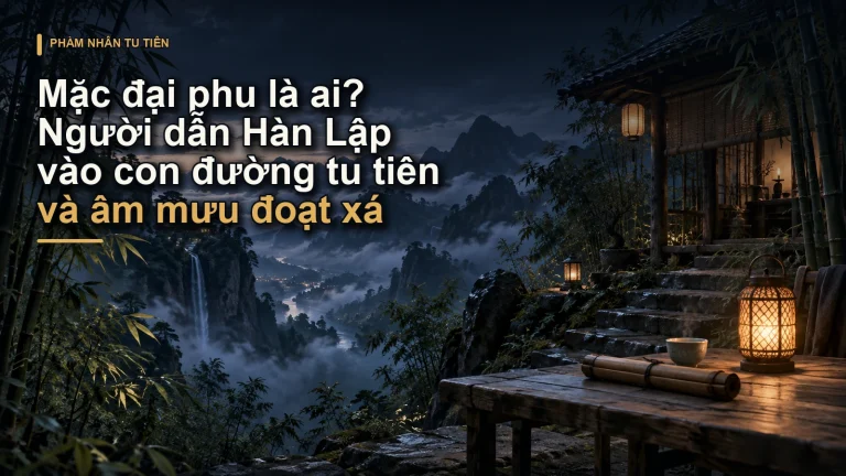 Mặc đại phu là ai? Người dẫn Hàn Lập vào con đường tu tiên và âm mưu đoạt xá