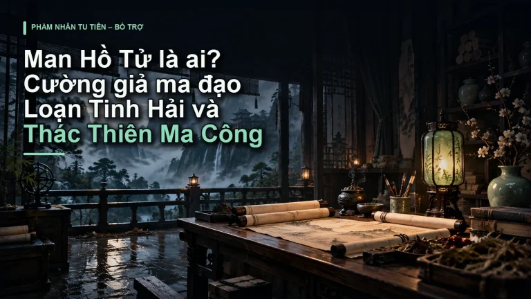 Man Hồ Tử là ai? Cường giả ma đạo Loạn Tinh Hải và Thác Thiên Ma Công