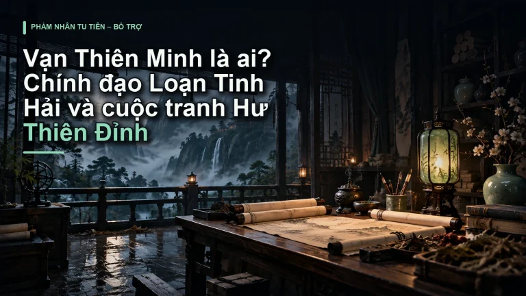 Vạn Thiên Minh là ai? Chính đạo Loạn Tinh Hải và cuộc tranh Hư Thiên Đỉnh