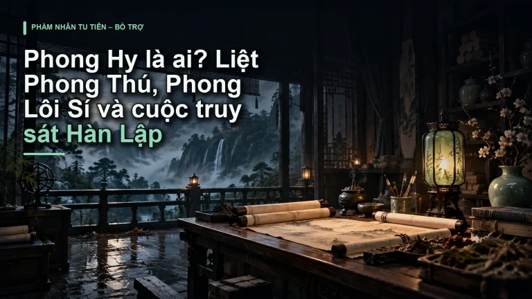 Phong Hy là ai? Liệt Phong Thú, Phong Lôi Sí và cuộc truy sát Hàn Lập