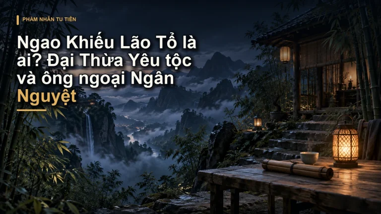 Ngao Khiếu Lão Tổ là ai? Đại Thừa Yêu tộc và ông ngoại Ngân Nguyệt