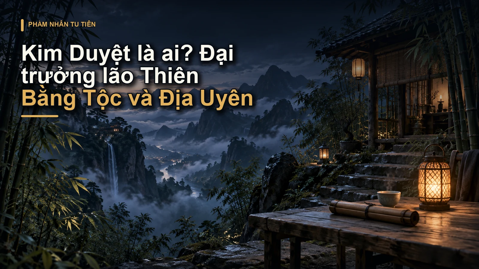 Kim Duyệt là ai? Đại trưởng lão Thiên Bằng Tộc và Địa Uyên