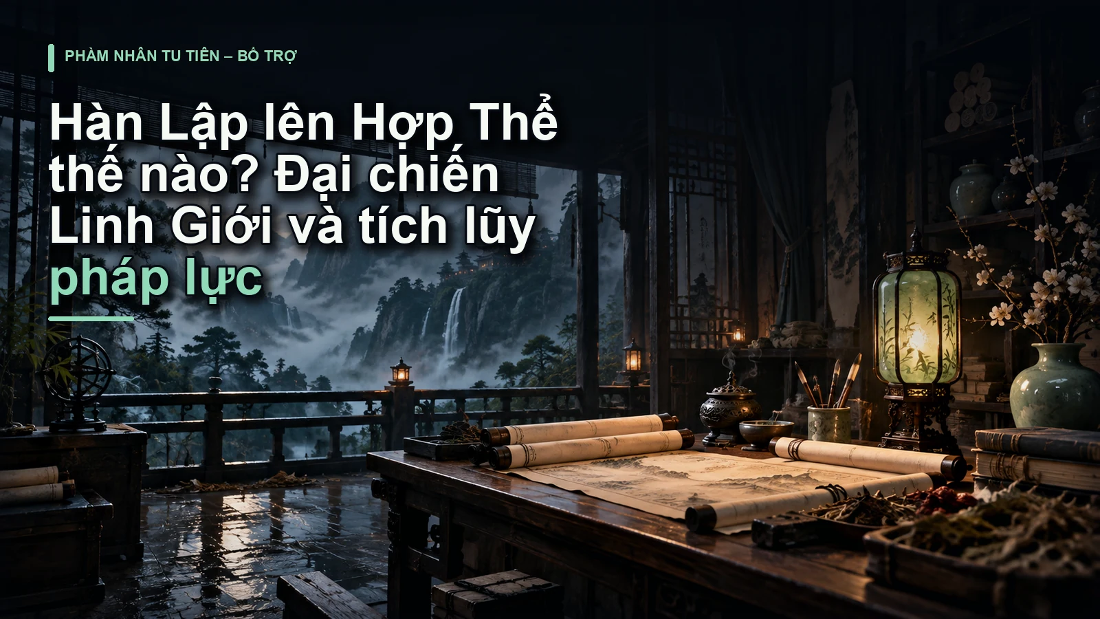 Hàn Lập lên Hợp Thể thế nào? Đại chiến Linh Giới và tích lũy pháp lực