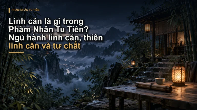 Linh căn là gì trong Phàm Nhân Tu Tiên? Ngũ hành linh căn, thiên linh căn và tư chất
