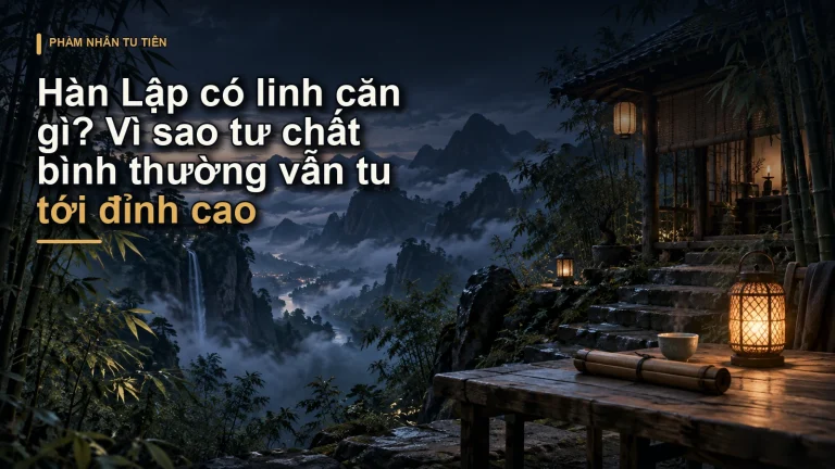 Hàn Lập có linh căn gì? Vì sao tư chất bình thường vẫn tu tới đỉnh cao
