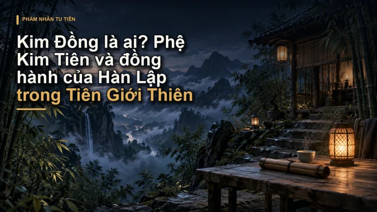 Kim Đồng là ai? Phệ Kim Tiên và đồng hành của Hàn Lập trong Tiên Giới Thiên
