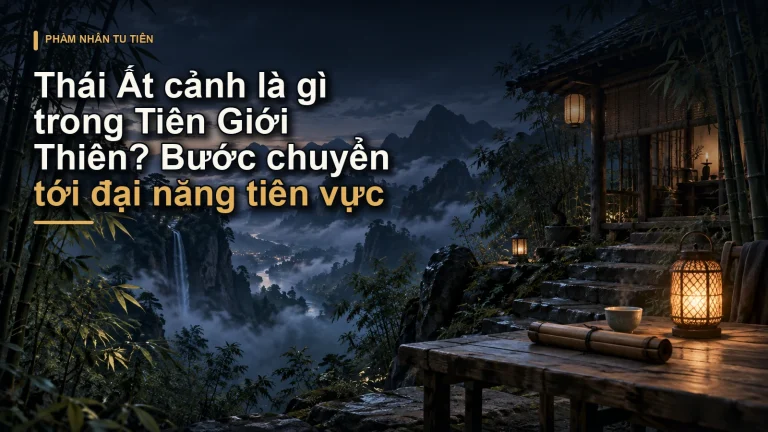 Thái Ất cảnh là gì trong Tiên Giới Thiên? Bước chuyển tới đại năng tiên vực