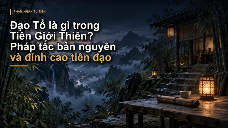 Đạo Tổ là gì trong Tiên Giới Thiên? Pháp tắc bản nguyên và đỉnh cao tiên đạo