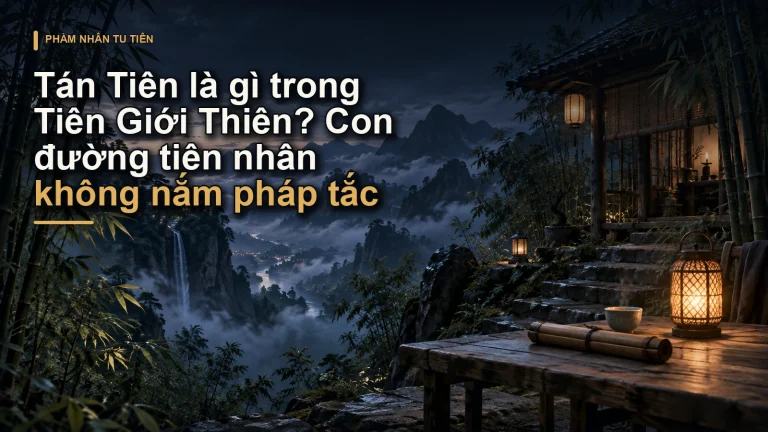 Tán Tiên là gì trong Tiên Giới Thiên? Con đường tiên nhân không nắm pháp tắc