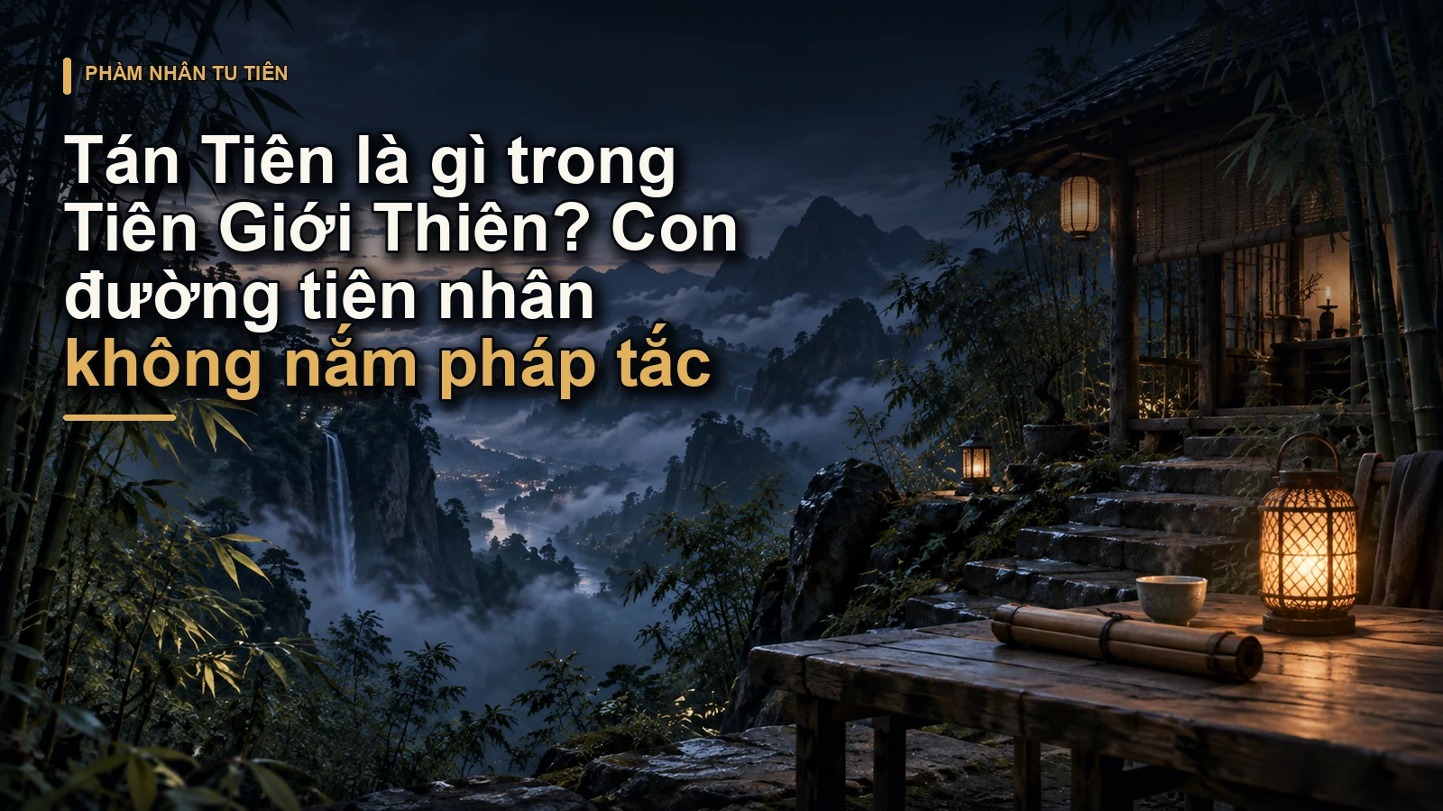 Tán Tiên là gì trong Tiên Giới Thiên? Con đường tiên nhân không nắm pháp tắc