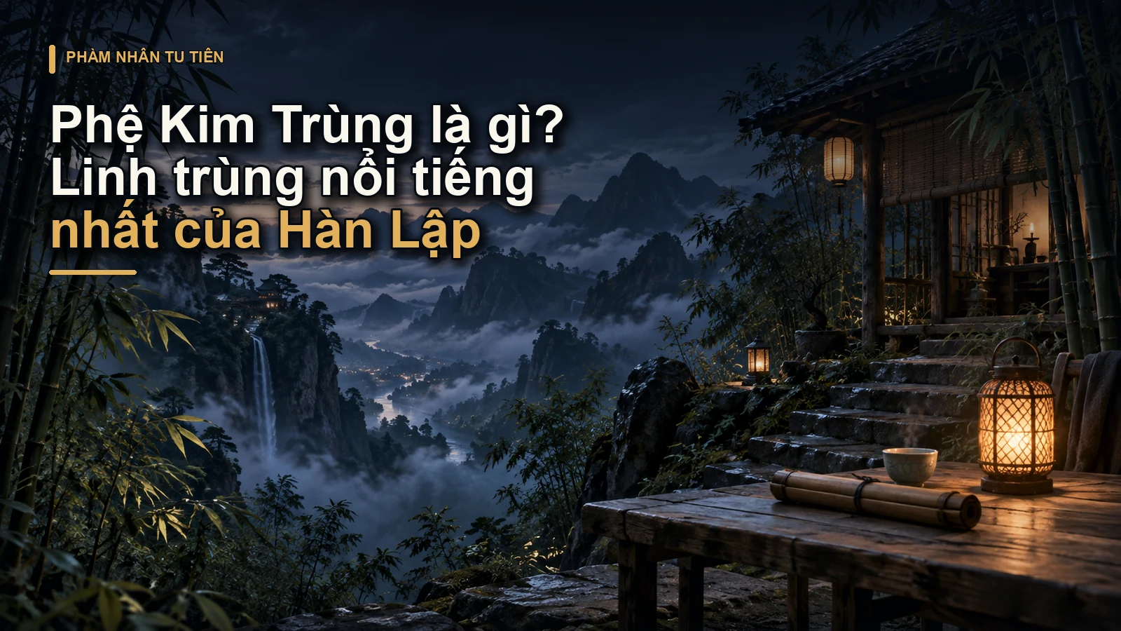 Phệ Kim Trùng là gì? Linh trùng nổi tiếng nhất của Hàn Lập