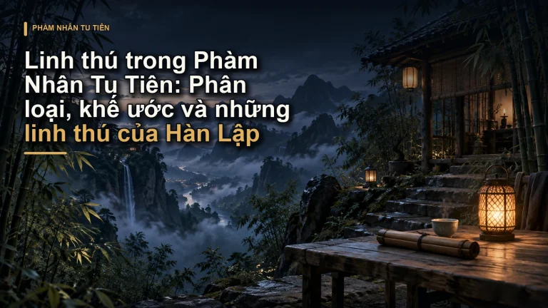 Linh thú trong Phàm Nhân Tu Tiên: Phân loại, khế ước và những linh thú của Hàn Lập