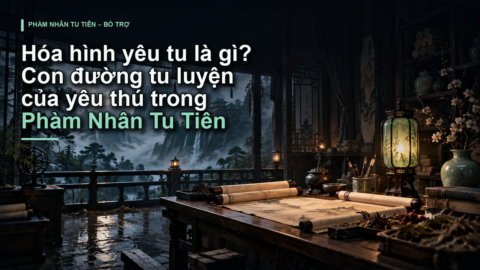 Hóa hình yêu tu là gì? Con đường tu luyện của yêu thú trong Phàm Nhân Tu Tiên