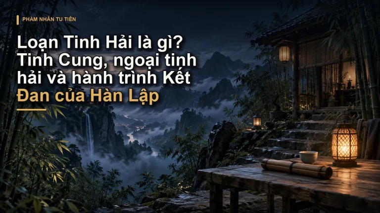 Loạn Tinh Hải là gì? Tinh Cung, ngoại tinh hải và hành trình Kết Đan của Hàn Lập