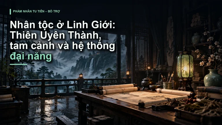 Nhân tộc ở Linh Giới: Thiên Uyên Thành, tam cảnh và hệ thống đại năng