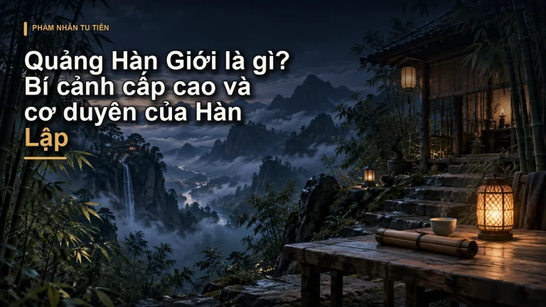 Quảng Hàn Giới là gì? Bí cảnh cấp cao và cơ duyên của Hàn Lập
