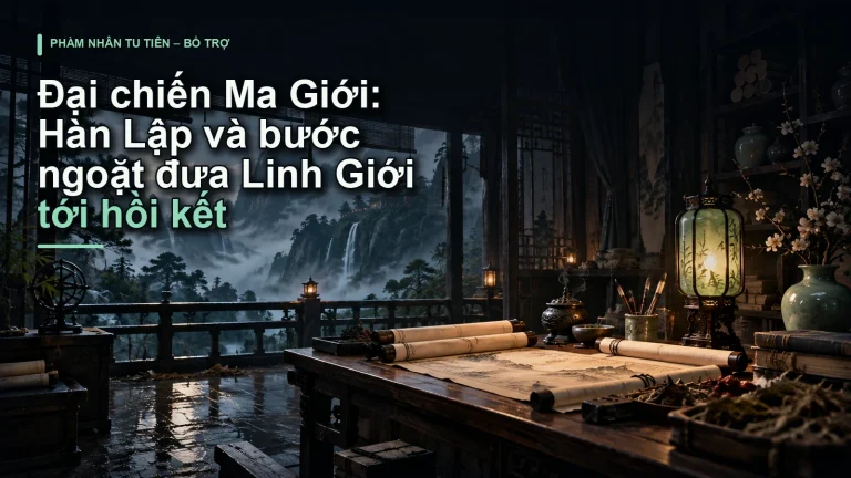 Đại chiến Ma Giới: Hàn Lập và bước ngoặt đưa Linh Giới tới hồi kết