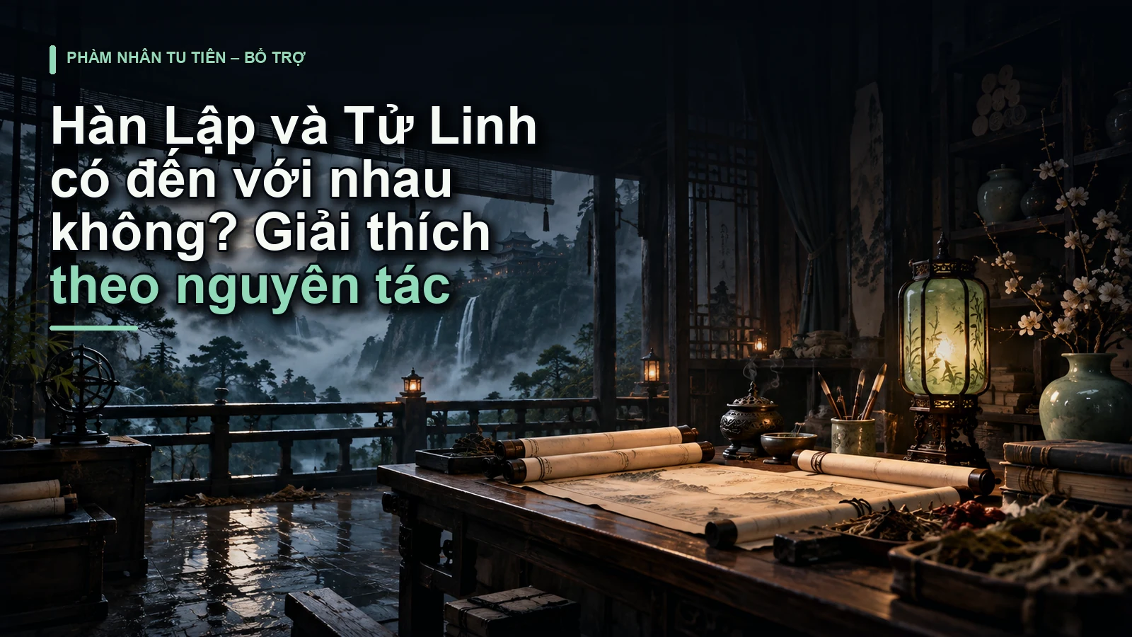 Hàn Lập và Tử Linh có đến với nhau không? Giải thích theo nguyên tác