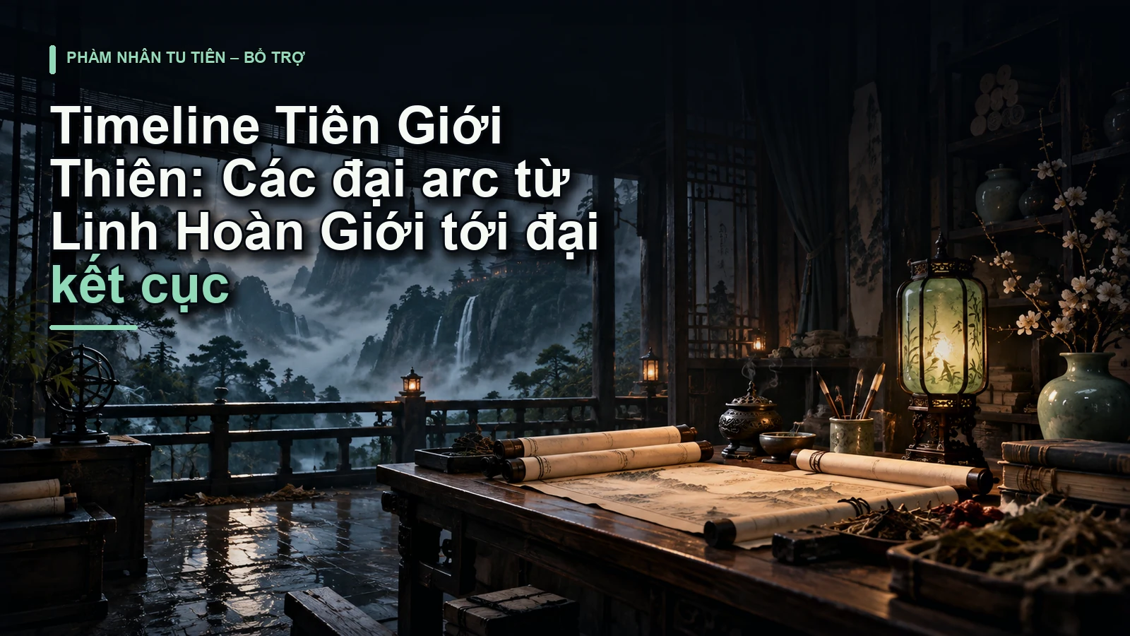 Timeline Tiên Giới Thiên: Các đại arc từ Linh Hoàn Giới tới đại kết cục
