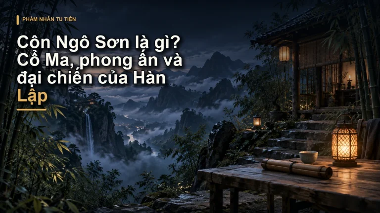 Côn Ngô Sơn là gì? Cổ Ma, phong ấn và đại chiến của Hàn Lập